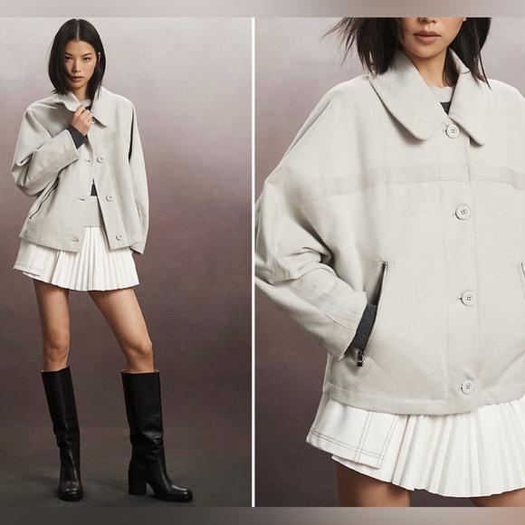 The Pilcro Batwing Cozy Jacket by Anthropologie - Picture 2 of 8